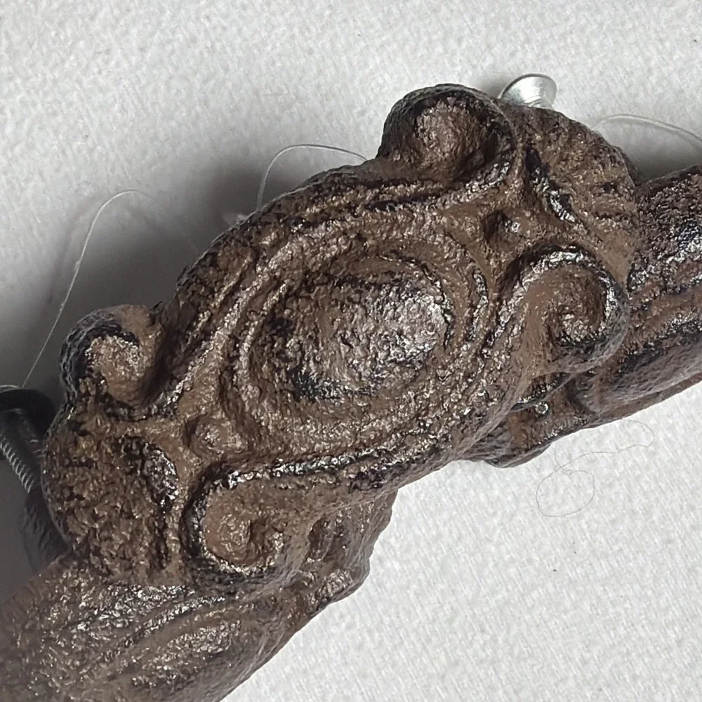 Lot Of 3 New Hobby Lobby Metal Rustic Brown Drawer Pulls Knobs 2.5
